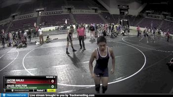 118-119 lbs Round 2 - Jacob Halili, Colorado vs Jules Shelton, All American Wrestling Academy