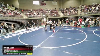 59 lbs Champ. Round 1 - Brinxston Young, JWC vs Range Allen, Wasatch WC