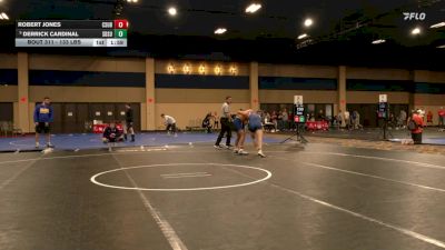 133 lbs C Of 8 #1 - Robert Jones, Cal State Bakersfield vs Derrick Cardinal, South Dakota State