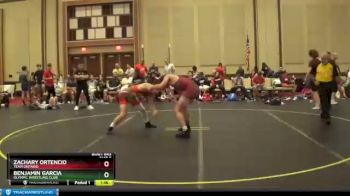 155 lbs Cons. Round 4 - Benjamin Garcia, Olympic Wrestling Club vs Zachary Ortencio, Team Ontario