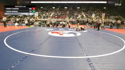 3A-190 lbs Quarterfinal - David Ibarra, Torrington vs Dusty Carter, Powell