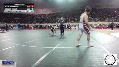 150 lbs Round Of 64 - Body Thomason, Blackwell vs Cooper Kerbo, Mangum Wrestling