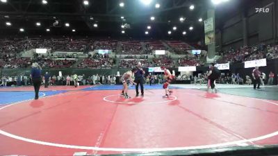 113 lbs Round 1 - Tristin Rogers, Mizfits (Libby) vs William Alves, Lockwood Wrestling Club