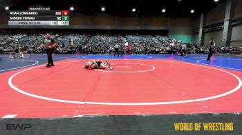 58 lbs Consi Of 8 #2 - Noah Lombardo, Middleton Wrestling Club vs Jagger Cowan, JWC