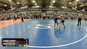 90 lbs Cons. Round 2 - Barron Phillips, Rolla Wrestling Club-AAA vs Garrett Gordon, Agape Wrestling Club-AA