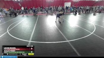 86 lbs Cons. Round 3 - Ronan Perry, Monona Grove/McFarland Wrestling Club vs Jacob Brandl, Team Nazar Training Center