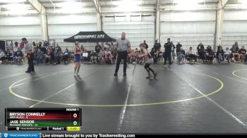 90 lbs Round 1 (4 Team) - Bryson Connelly, Ares Black vs Jase Sensor, Michigan Matcats