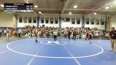 150 lbs Round Of 16 - Miguel Arcila, Salem vs Owen O'Reilly, Nauset