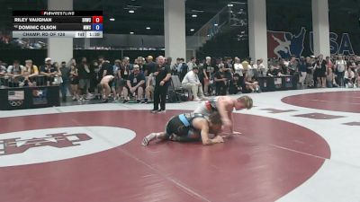 60 kg Champ. Rd Of 128 - Riley Vaughan, Sweet Home Wrestling Club vs Dominic Olson, MWC Wrestling Academy