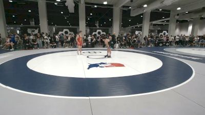 61 kg Champ. Rd Of 128 - Elian Debien, Peninsula Wrestling Club vs Stockton Allen, Mustang Wrestling Club