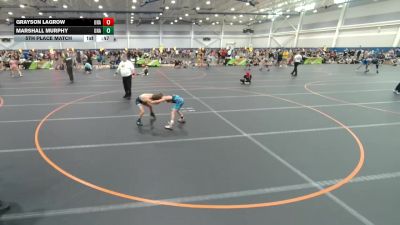 65 lbs 5th Place Match - Marshall Murphy, Unattached vs Grayson LaGrow, Unattached