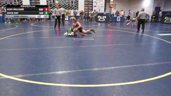 116 lbs Semifinal - Alex Williams, Rambler W.C. vs Jayce Day, Team Donahoe