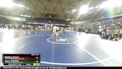 175 lbs Semifinal - Kemble Maule, Askeo International Mat Club vs Sealy Graham, Ellensburg Wrestling Club