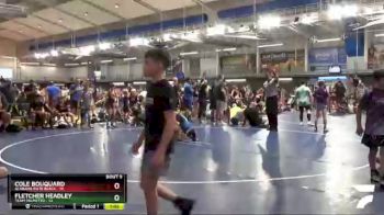 70 lbs 2nd Wrestleback (8 Team) - Fletcher Headley, Team Palmetto vs Cole Bouquard, Alabama Elite Black