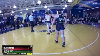 106 lbs Round 2 (8 Team) - Cat Kenney, VHWC vs Jason Perez, OutKast WC