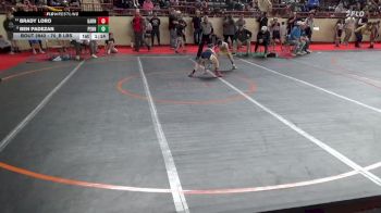 70_B lbs Semifinal - Brady Loro, Garnet Valley vs Ben Padezan, Penn Trafford