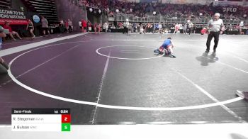 85 lbs Semifinal - Eddie Jones III, Wave Wrestling Club (TN) vs Graham Schmidt, Brawlers