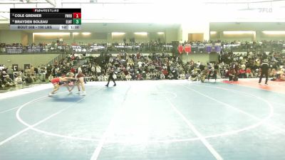 190 lbs Semifinal - Cole Grenier, Fairfield Warde vs Brayden Soleau, East Lyme/Norwich Tech