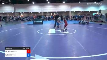 55 kg Prelims - Mackenzie McLeod, Icon Wrestling vs Blakely Garner, Troup Wrestling