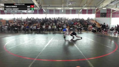 185 lbs 3rd Place - Bella Prince, North Andover vs Sophia Hersey, Braintree