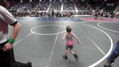 37 lbs Consi Of 8 #2 - Dallon Sawyer, Southwest Wolverines vs Clara Reynolds, Windy City WC