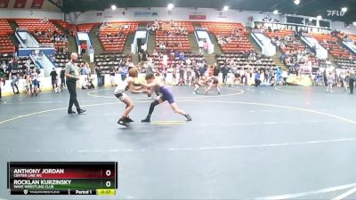 105 lbs Cons. Semi - Anthony Jordan, Center Line WC vs Rocklan Kurzinsky, Wave Wrestling Club