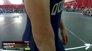 165 lbs Round 4 (10 Team) - Isaac Miller, Aquinas 2 vs Brecken Wacholz, Albert Lea