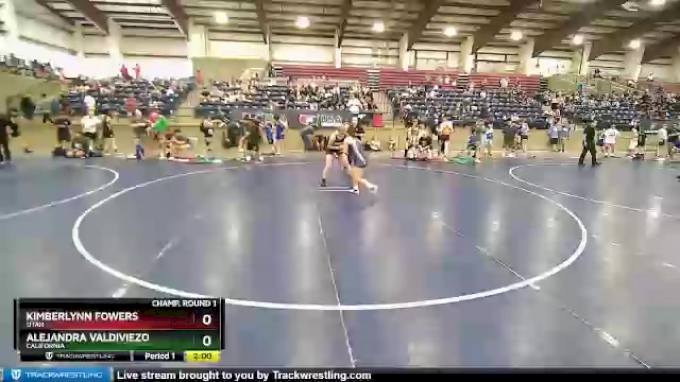 130 lbs Champ. Round 1 - Kimberlynn Fowers, Utah vs Alejandra ...