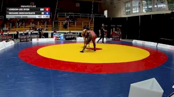 125kg Cons. Semi - Jordon-Lee Byer, Montreal Wrestling Club vs Richard DesChatelets, Brock WC