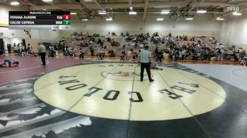 125 lbs Semifinal - Liberty Crilly, Springtown vs Alexandria Ramos, Princeton