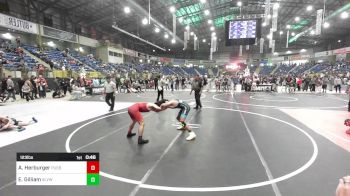 123 lbs Consi Of 8 #2 - Alex Herburger, Pueblo East vs Ezra Gilliam, Slvwc