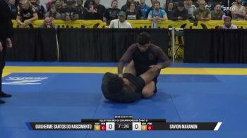 Savion Maranon vs Guilherme Santos Do Nascimento 2026 Pan IBJJF Jiu-Jitsu No-Gi Championship