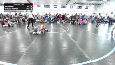 80 lbs 7th Place - Tyler Nowicki, Indiana Outlaws-EL vs Lincoln Nazelrod, WV Lunatics-EL