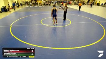 160 lbs Round 1 - Dominic Pardi, St. Michael/Albertville vs Brody Anderson, Minneota