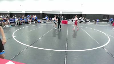 113 lbs Rowdey Starcher, Team Kansas Silver vs Carson Raper, North Carolina