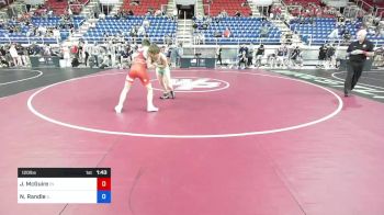 120 lbs Cons 32 #1 - Jett McGuire, Indiana vs Nathan Randle, Illinois