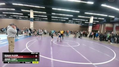 74-74 lbs Round 3 - Derek Casey, Fort Polk Wrestling vs Ronan Oliver, Stephenville Wrestling Club