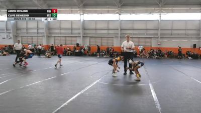 64-68 lbs Round 1 - Aiden Ireland, Unattached vs Clive DeWeerd, Westshore