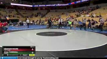 138 lbs Cons. Round 1 - Grayson Moore, Fort Osage vs Ryan Thornhill, Eureka