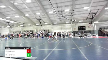 125 lbs Semifinal - Caleb Smith, Nebraska vs Malik Hardy, The Citadel