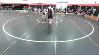 175 lbs Champ. Round 2 - James Scanio, LIBERTYVILLE vs Luke Maher, Palatine (FREMD)