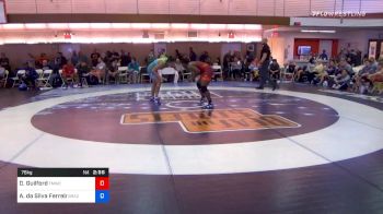 76 kg Quarterfinal - Dymond Guilford, Titan Mercury Wrestling Club vs Aline Da Silva Ferreira, Brazil