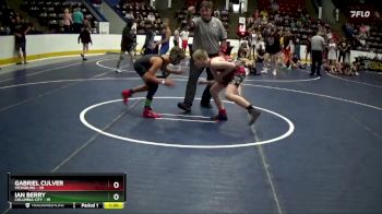 100 lbs Quarterfinal - Ian Berry, Columbia City vs Gabriel Culver, Vicksburg