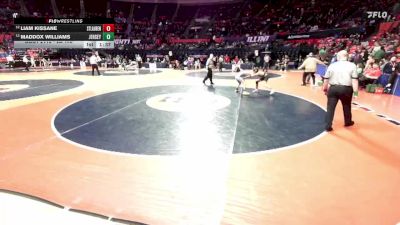 2A 106 lbs Cons. Round 1 - Liam Kissane, Burbank (St. Laurence) vs Maddox Williams, Jerseyville (Jersey)