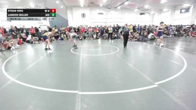 139 lbs Round Robin 3 - Ethan King, WV Wild - HS vs Landon Miller, Jacket Wrestling Club - HS