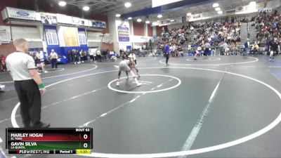 120 lbs Champ. Round 1 - Gavin Silva, La Quinta vs Marley Hogai, El Toro