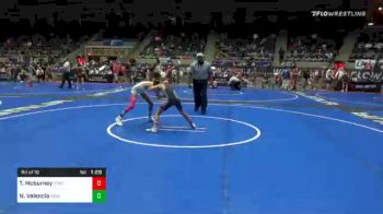 76 lbs Prelims - Taber Mcburney, Topeka Blue Thunder vs Nico Valencia, New Mexico Bad Boyz