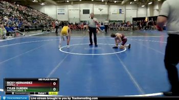 113 lbs Finals (8 Team) - Tyler Durden, Papillion-LaVista vs Ricky Hernandez, Norfolk