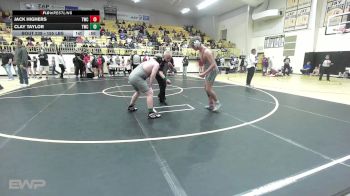 155 lbs Consi Of 16 #2 - Jack Highers, Tahlequah Wrestling Club vs Clay Taylor, Tahlequah Wrestling Club