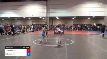 77 kg Quarterfinal - Jose Cordero, Higher Calling Wrestling Club vs Christopher Swann, Complex Training Center